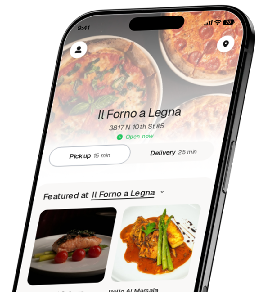 Il Forno a Legna app preview