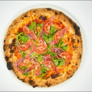 Prosciutto con arugula Pizza